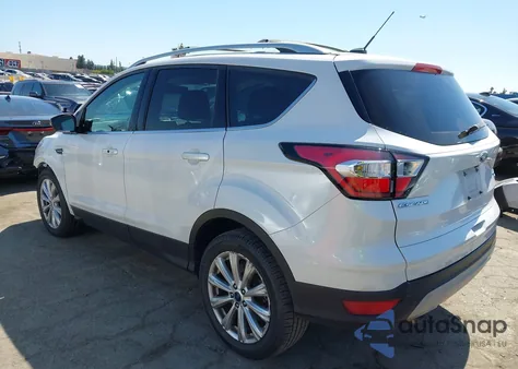 2017 Ford Escape Titanium from USA, damaged, VIN 1FMCU0JD8HUD20377